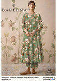 Bareena - 2 piece Unstitch - Winter Fabric - Volume 109 - D#1