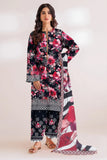 D#1 - 3 PC Unstitched - Elegant Rod Lawn Collection - Vol. 151