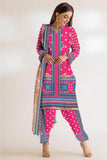 D#2 - 3 PC Unstitched - Elegant Rod Lawn Collection - Vol. 151