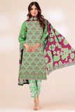 D#3 - 3 PC Unstitched - Elegant Rod Lawn Collection - Vol. 151