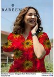 Bareena - 2 piece Unstitch - Winter Fabric - Volume 109 - D#11