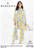 Bareena - 2 piece Unstitch - Winter Fabric - Volume 109 - D#15