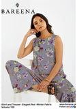 Bareena - 2 piece Unstitch - Winter Fabric - Volume 109 - D#10